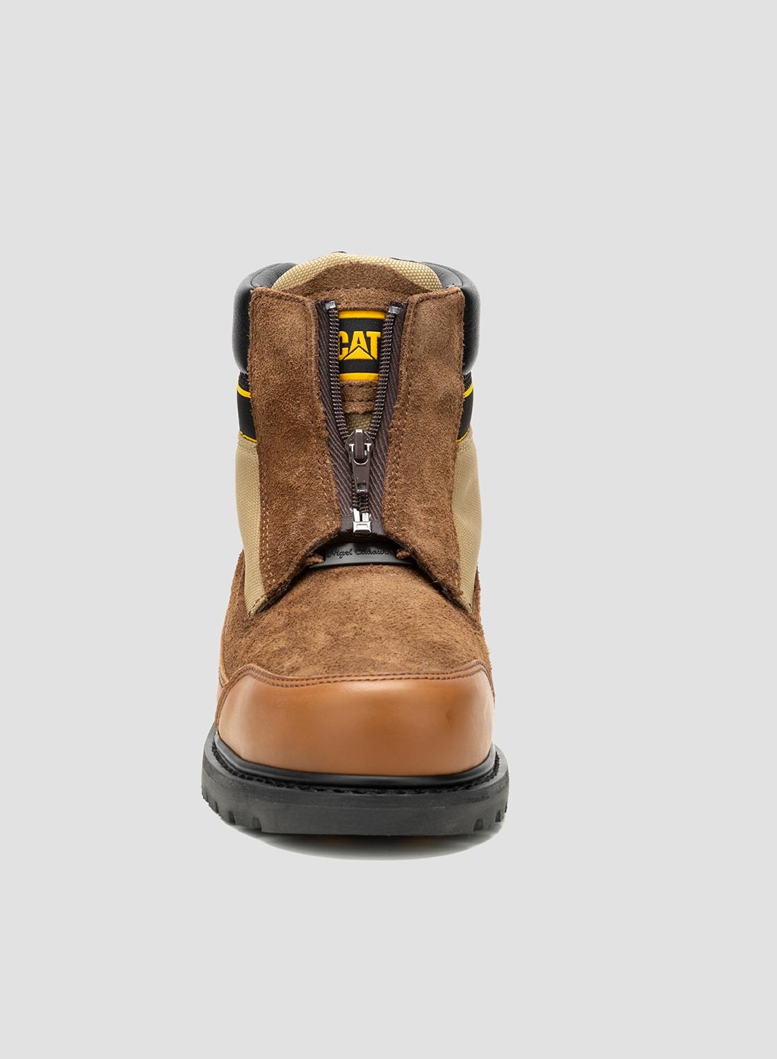 Nigel Cabourn CAT Footwear x Nigel Cabourn Utah Zip in Bison