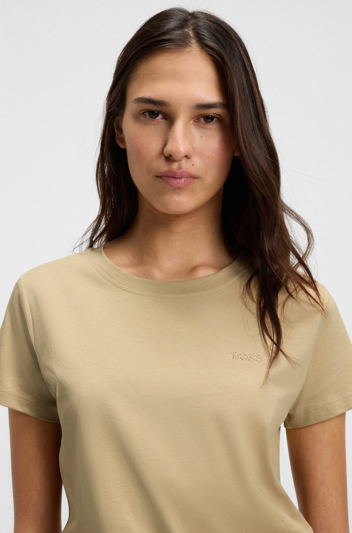 COTTON-JERSEY T-SHIRT WITH LOGO DETAIL - 5