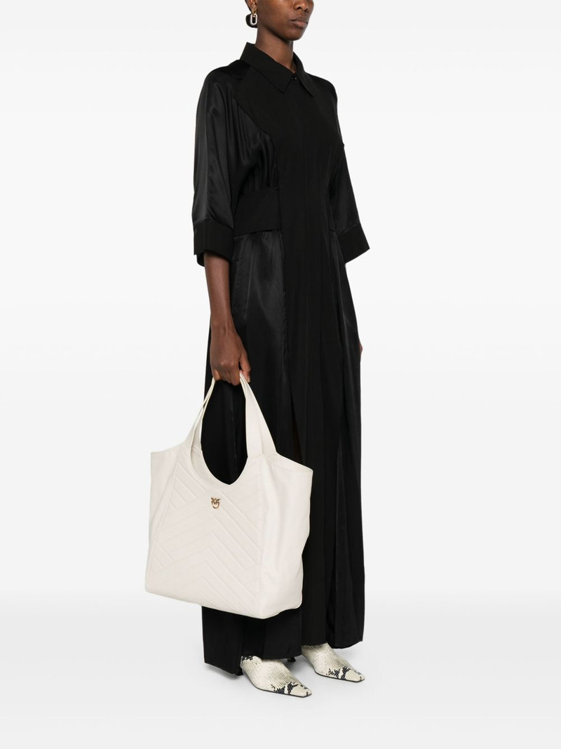 PINKO Love Birds-plaque tote bag outlook