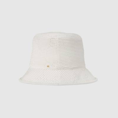 GUCCI GG cable knit fedora outlook