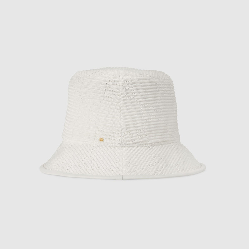 GUCCI GG cable knit fedora outlook