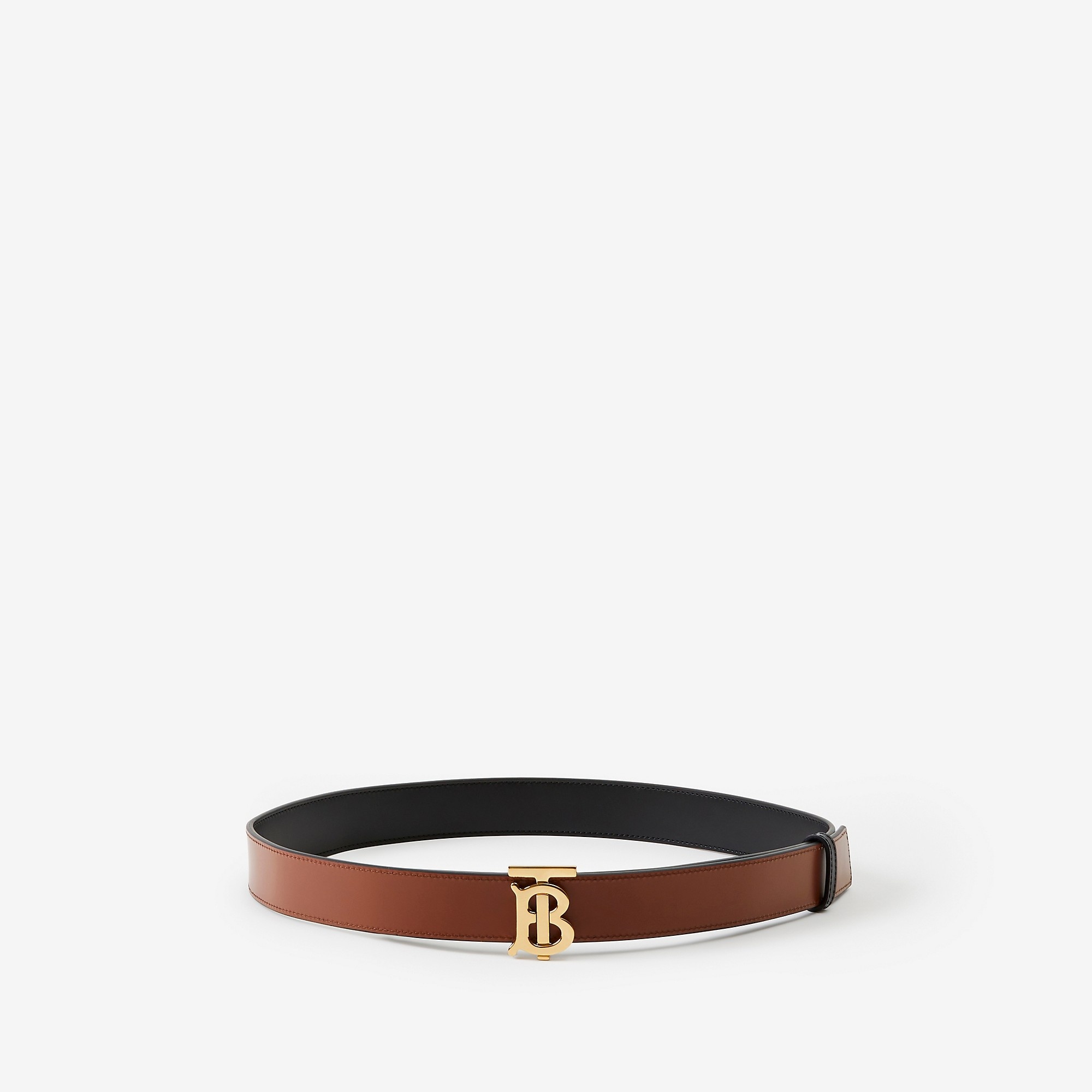 Burberry Reversible Monogram Motif Leather Belt | REVERSIBLE