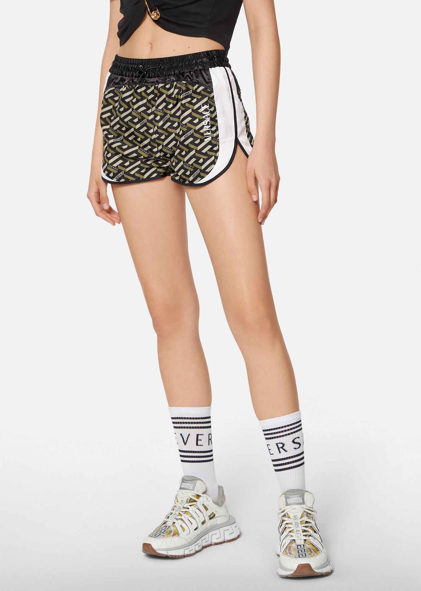 La Greca Print Shorts - 2
