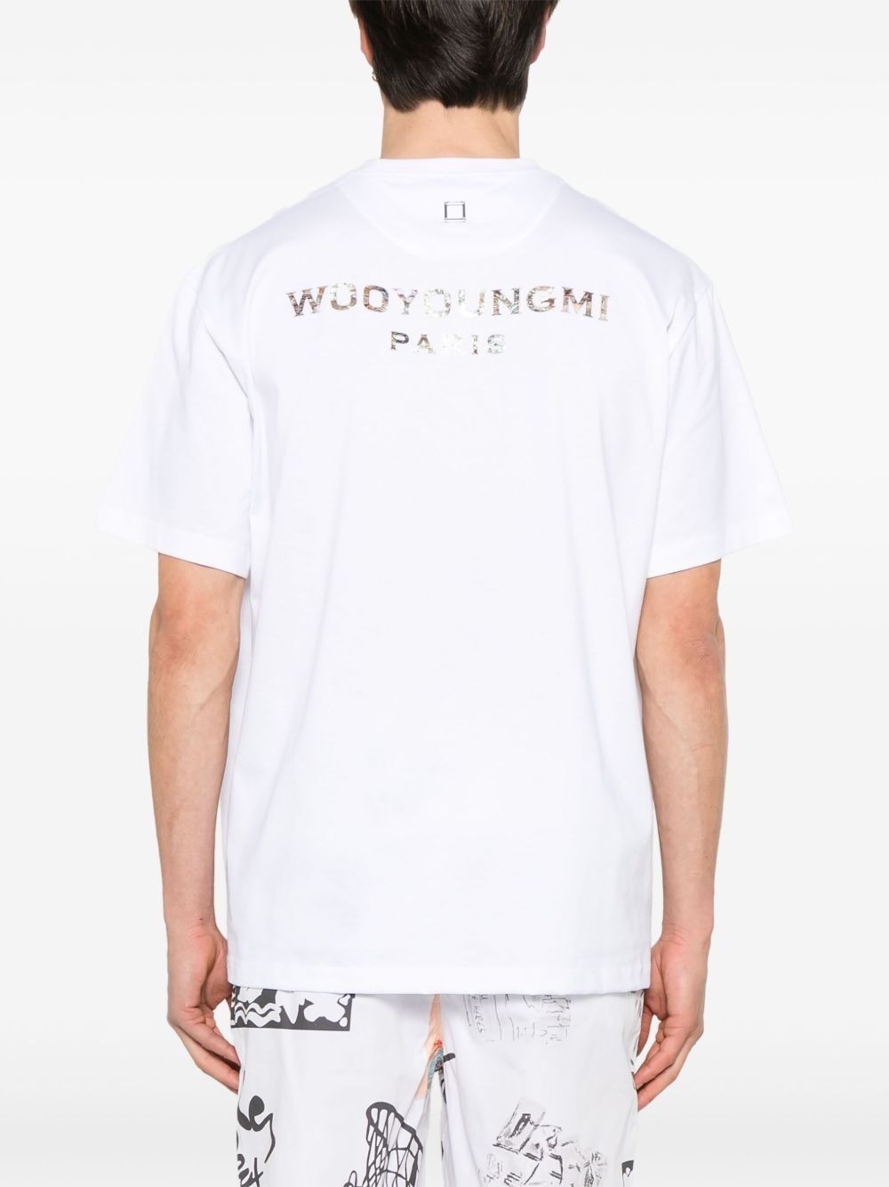 Mother of Pearl-logo T-shirt - 3