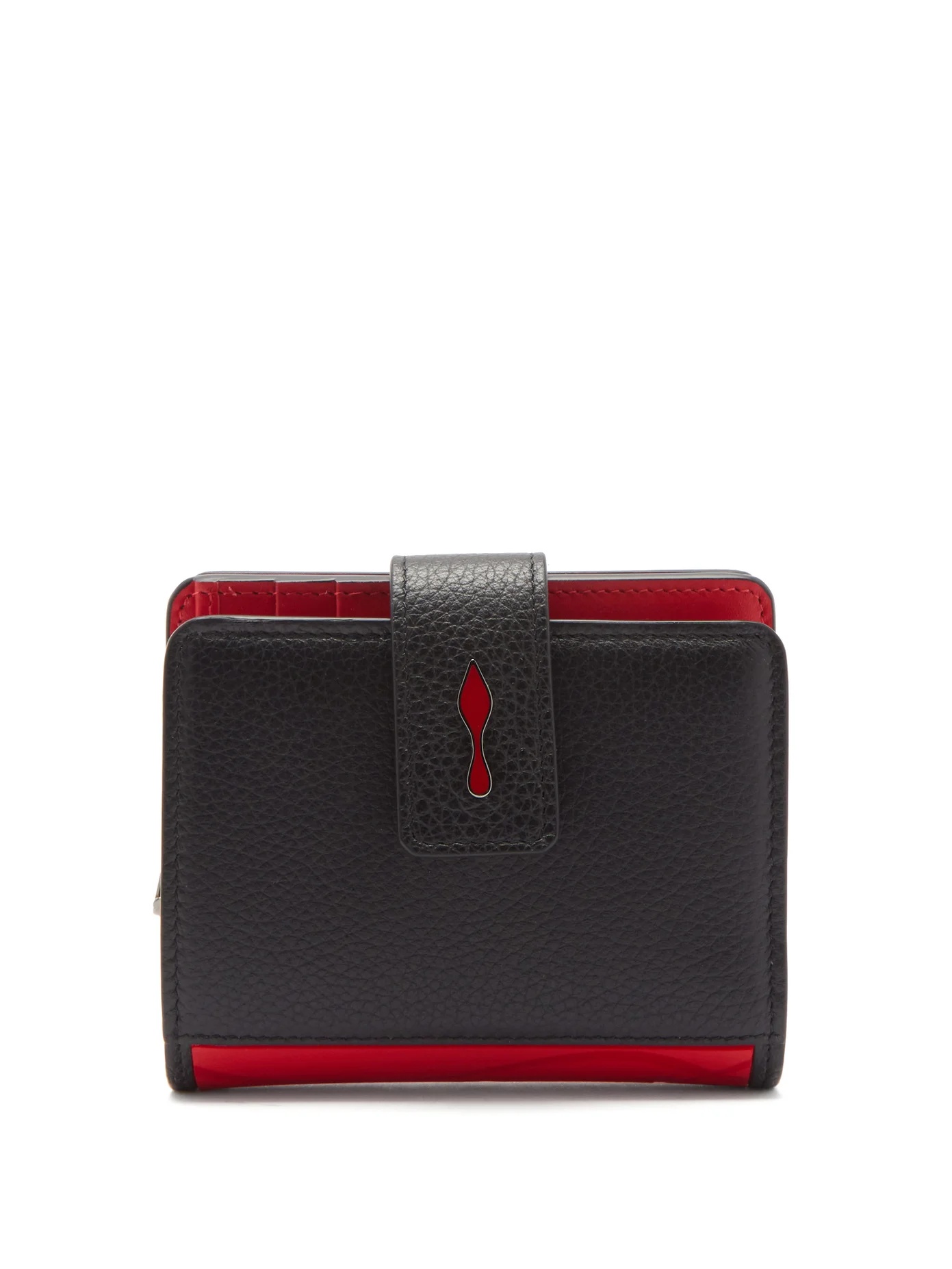 Paloma logo-plaque leather wallet - 1