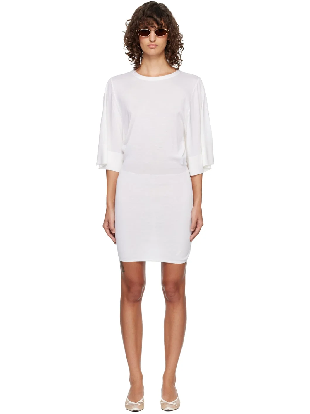 Off-White 'La Robe Maille Mananco' Minidress - 1