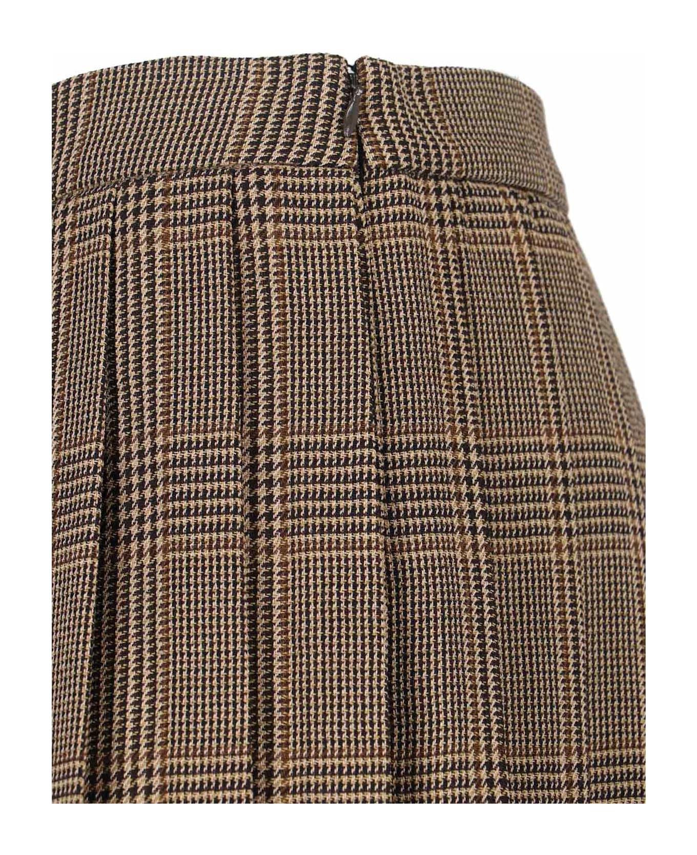 Virgin Wool Mini Skirt - 5