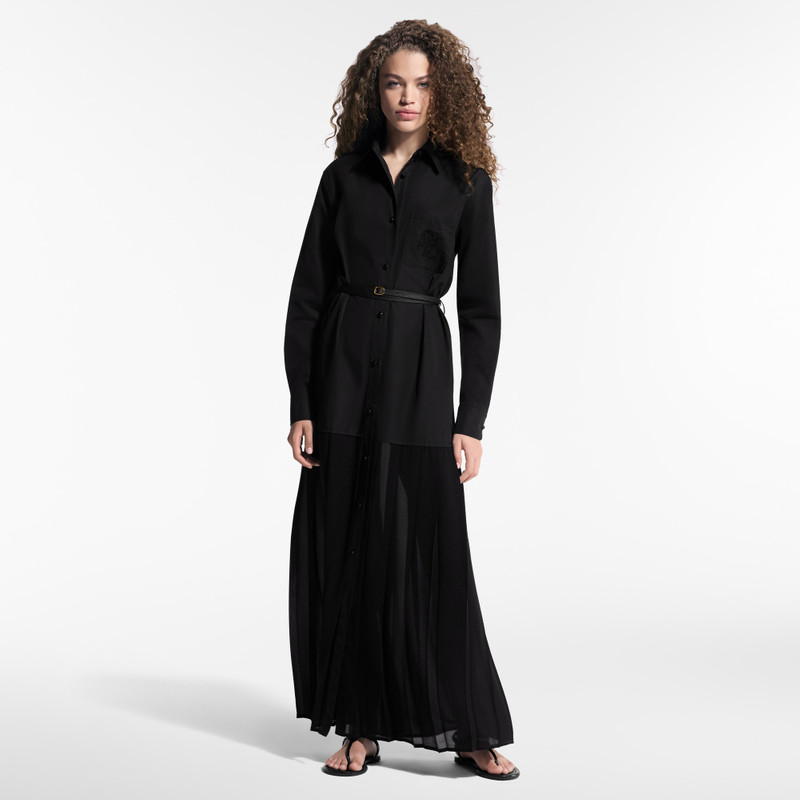 Louis Vuitton Sheer Insert Shirt Dress outlook