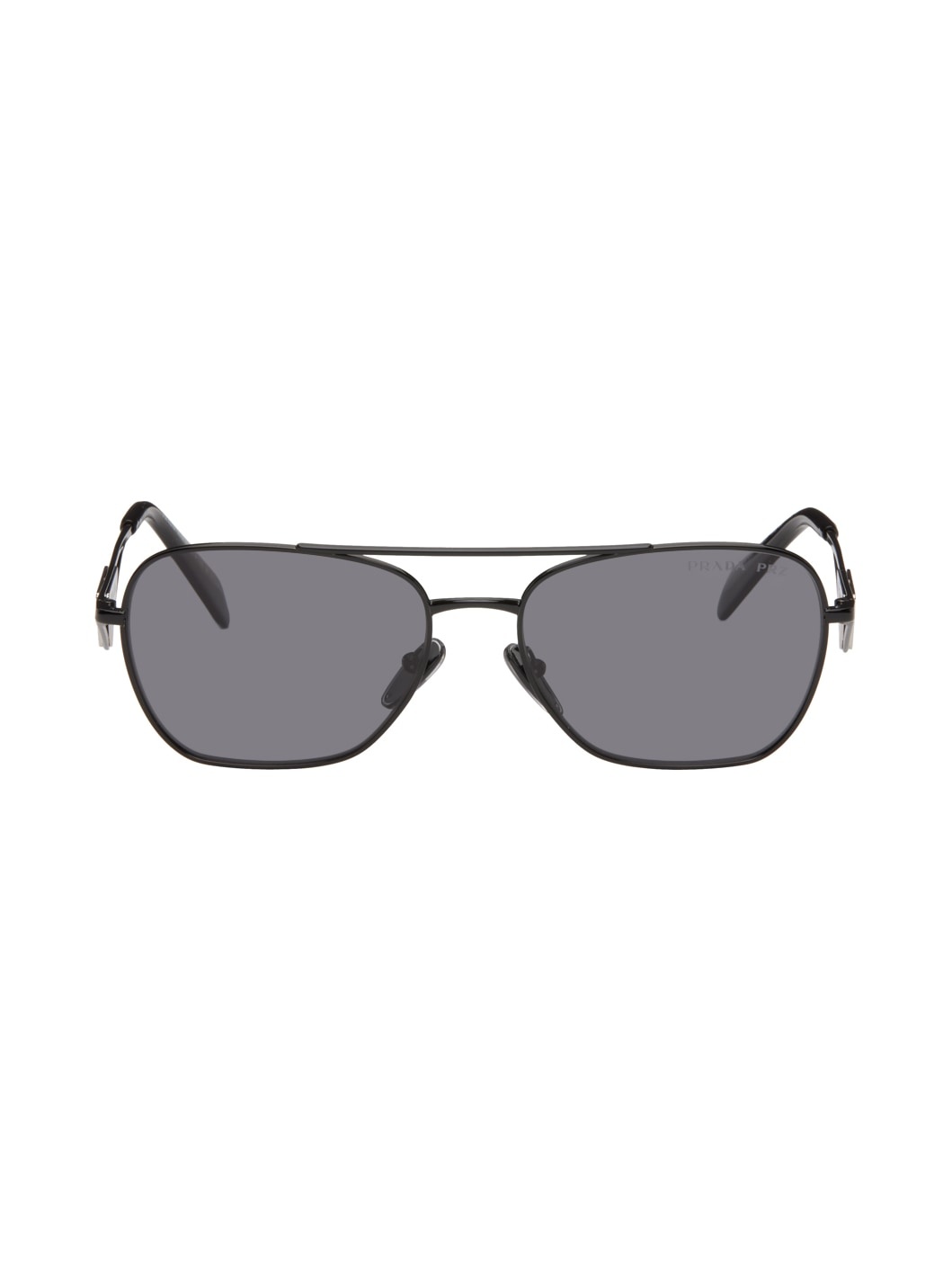 Black Triangle Logo Sunglasses - 2