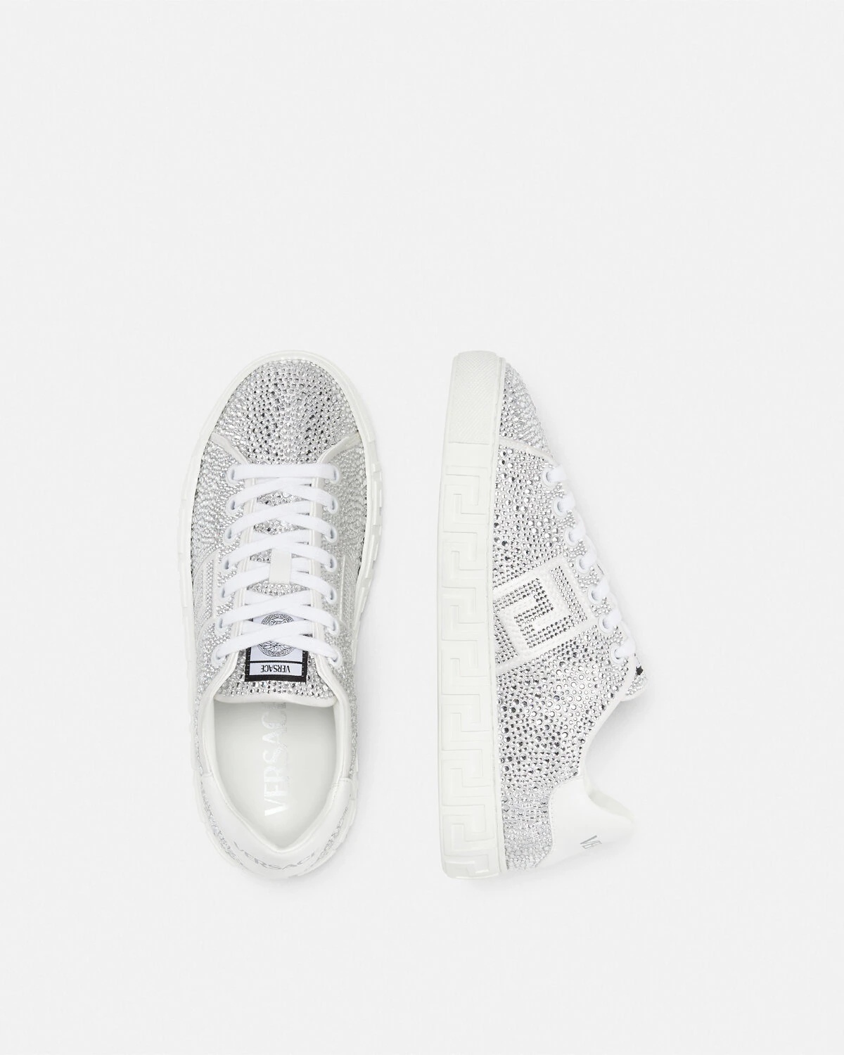 Crystal Greca Sneakers - 4