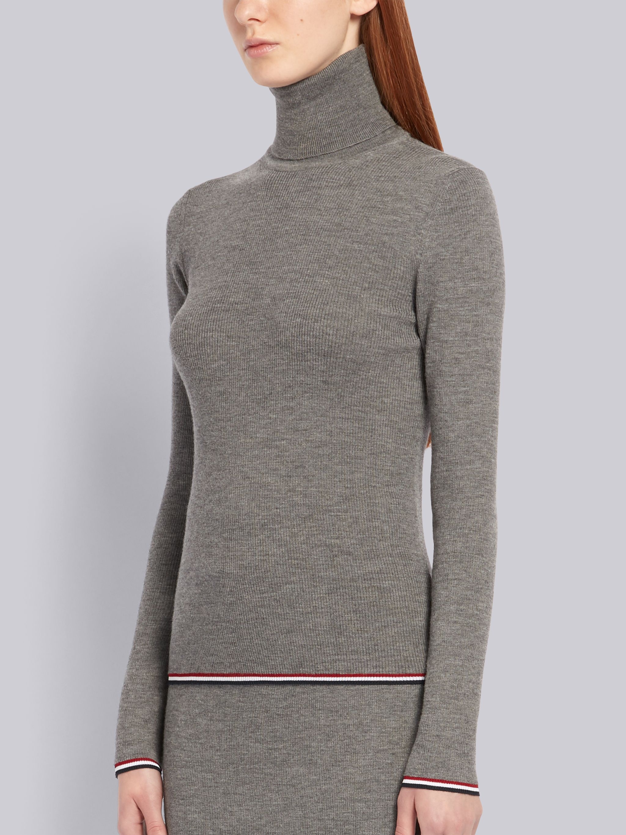 RWB Tipping Stripe Merino Turtleneck - 2