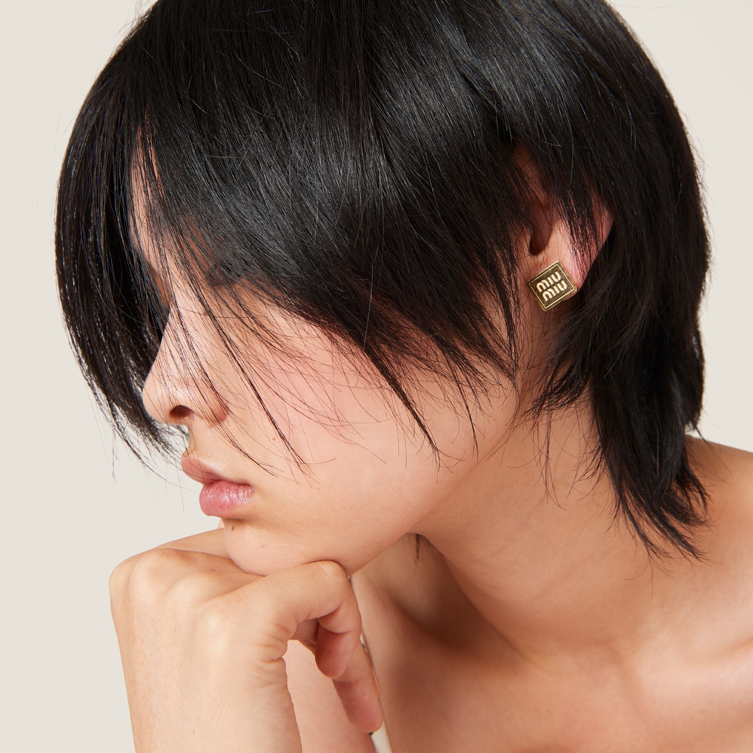 Metal earrings - 2