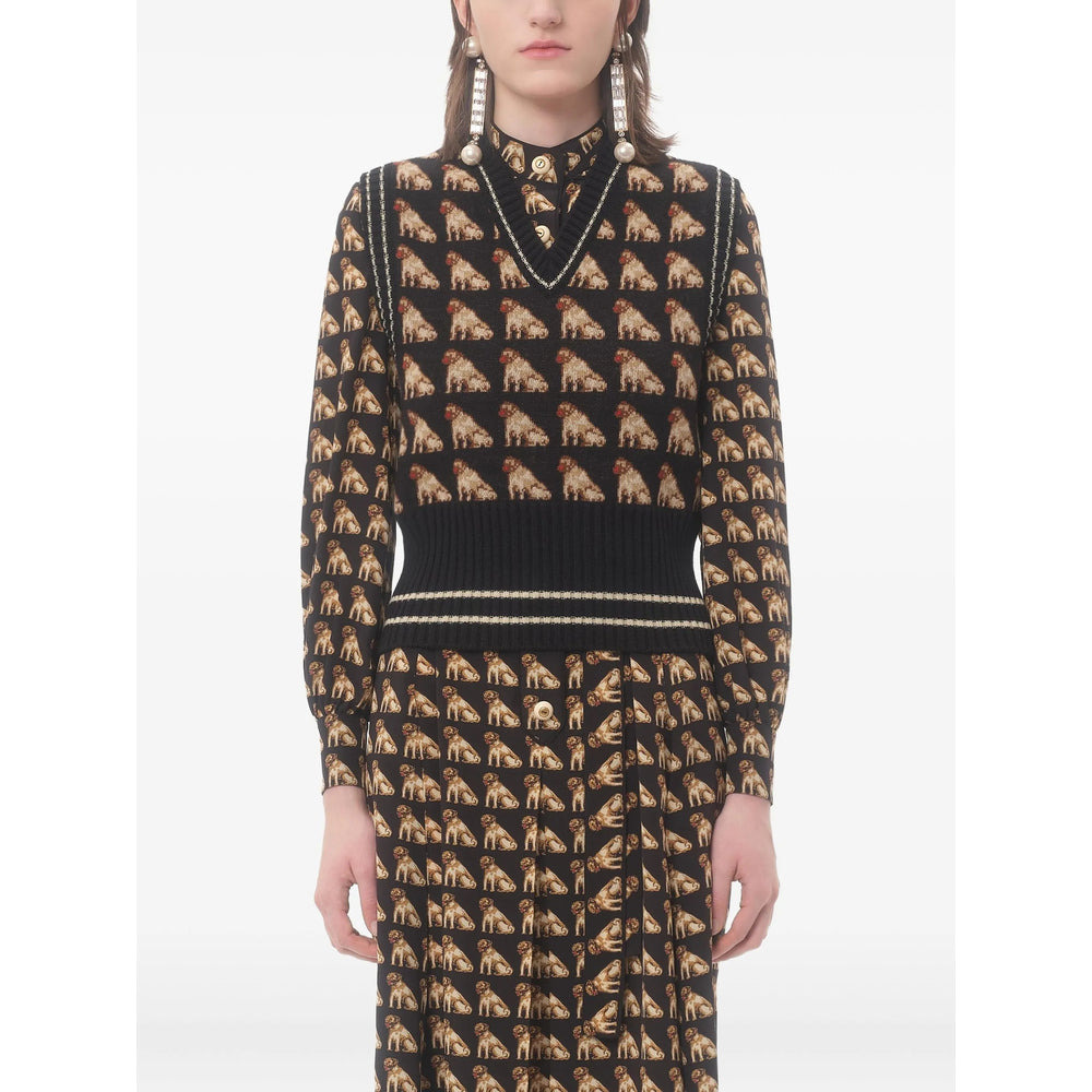 Valentino Black Knitwear - Jumpers Women - 5