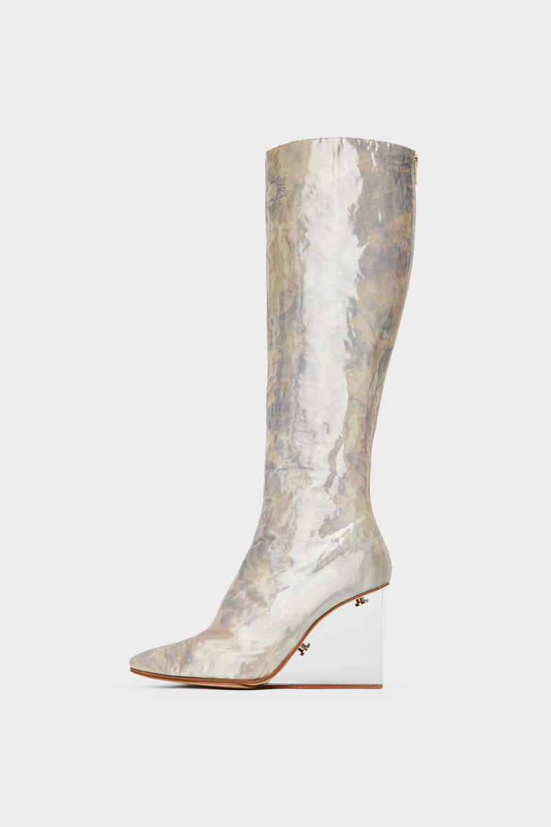 Maison Margiela Tabi Claw Plexi Long Boots outlook