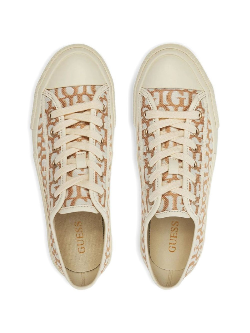 monogram lace-up sneakers 3