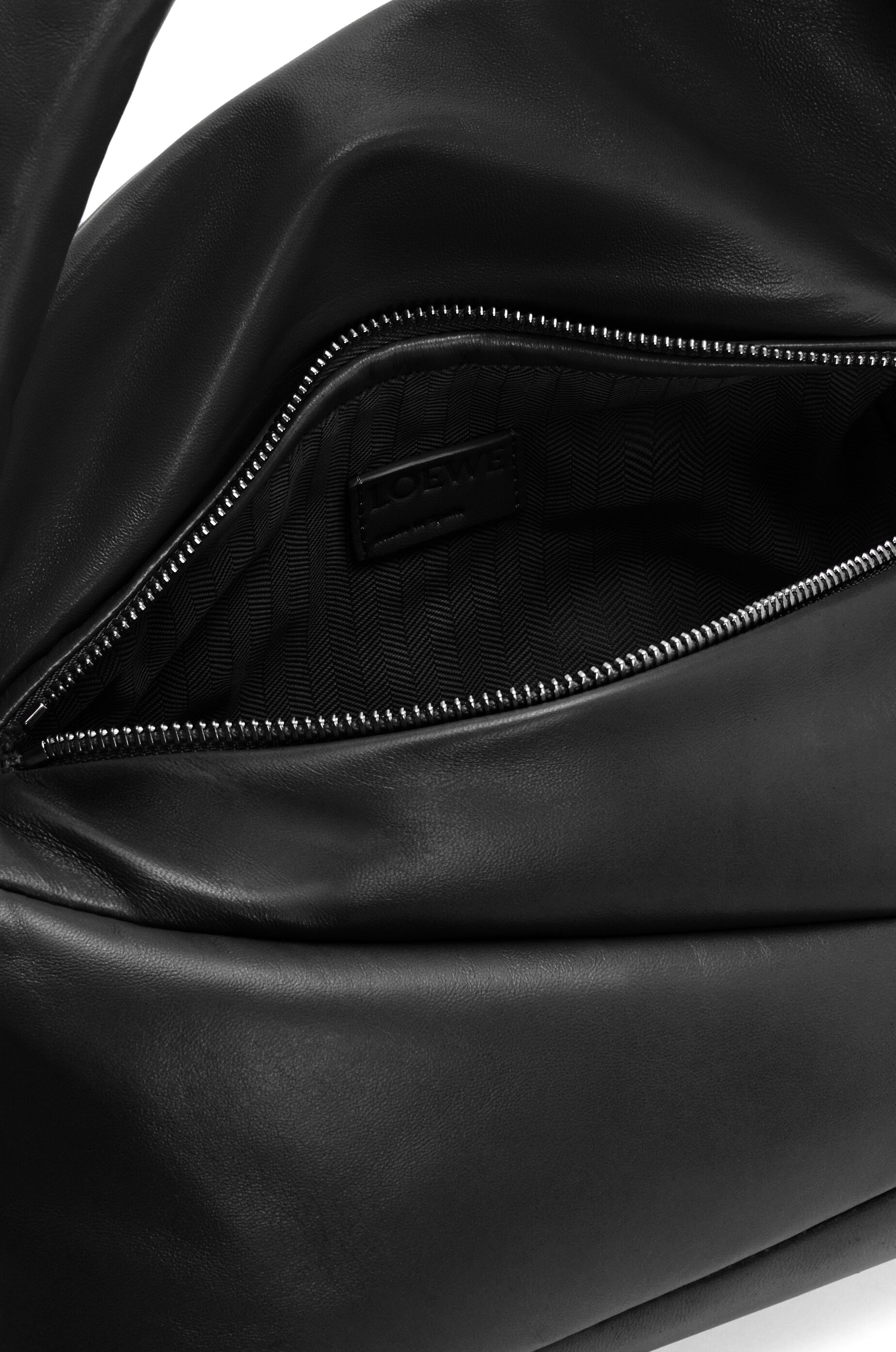Puffer Puzzle Hobo bag in shiny nappa lambskin - 8