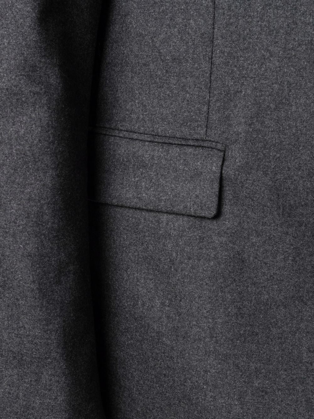 peak lapels single-breasted blazer - 5