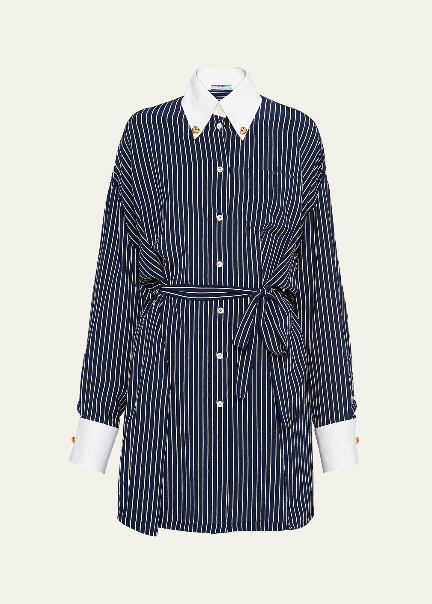 Marocaine Stripe Oversized Shirt - 1