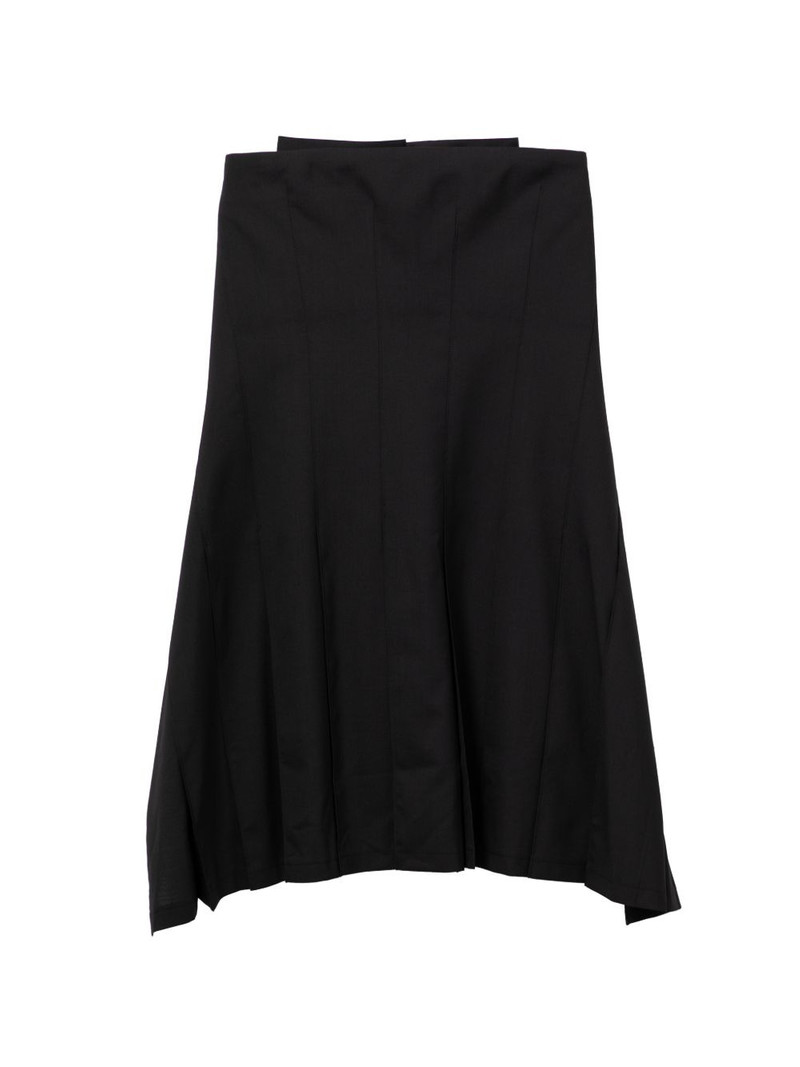 flared wrap midi skirt 1