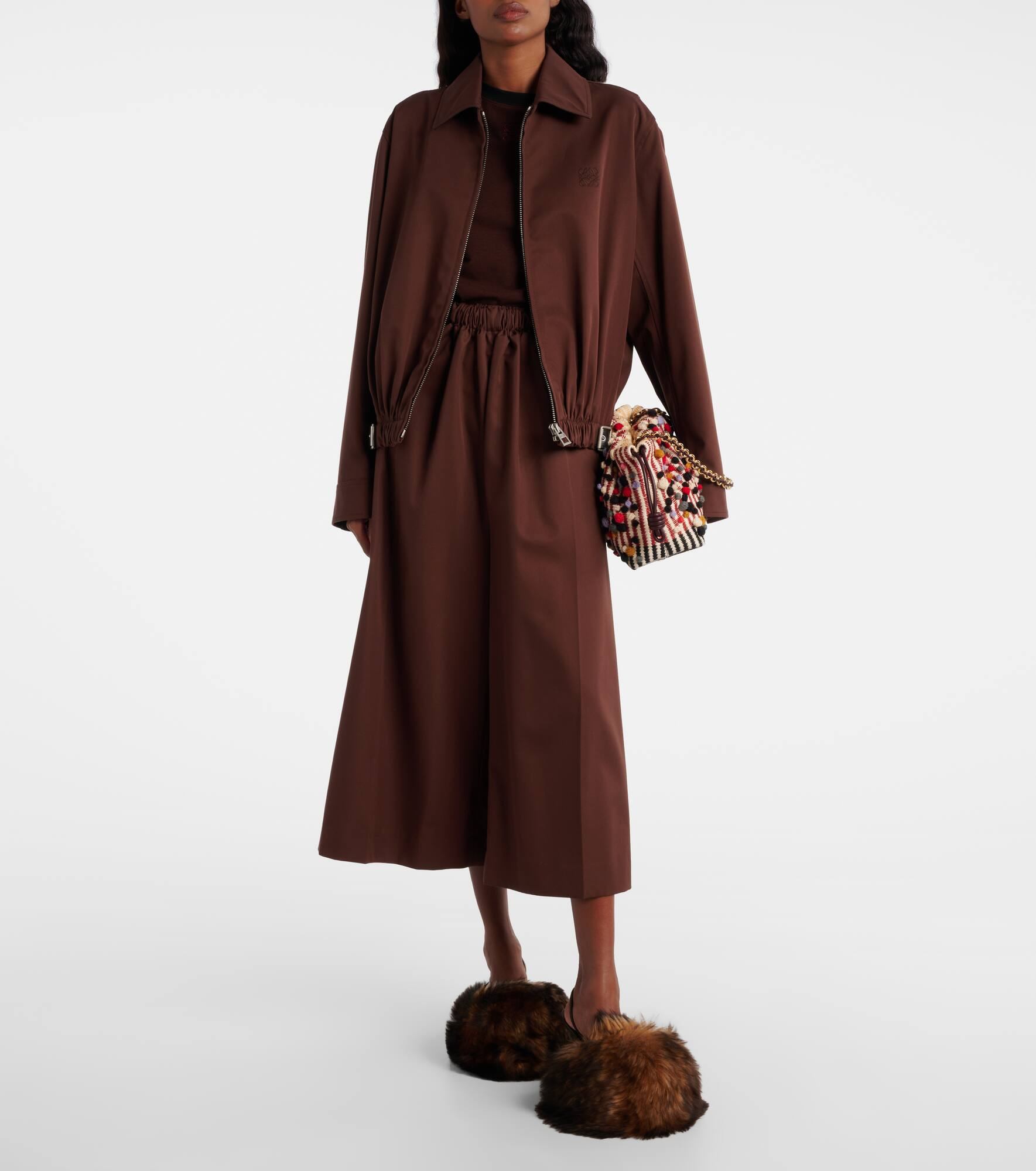Toy 90 shearling slingback pumps - 3