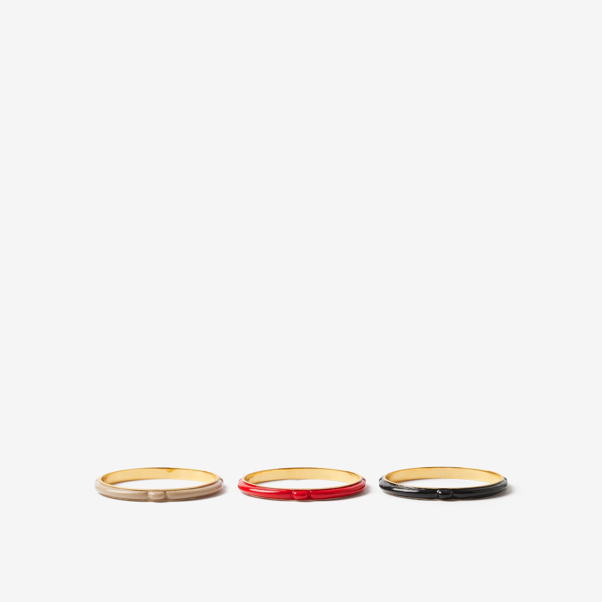 Enamel and Gold-plated Lola Bangles - 3