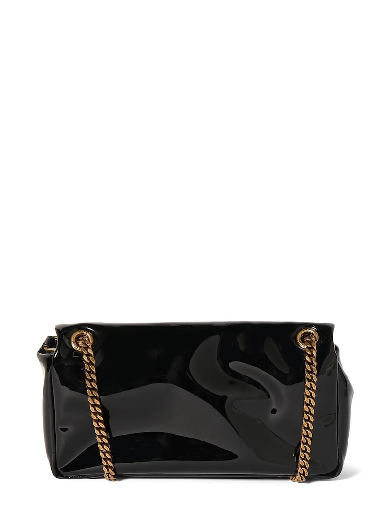 Calypso patent leather shoulder bag - 6