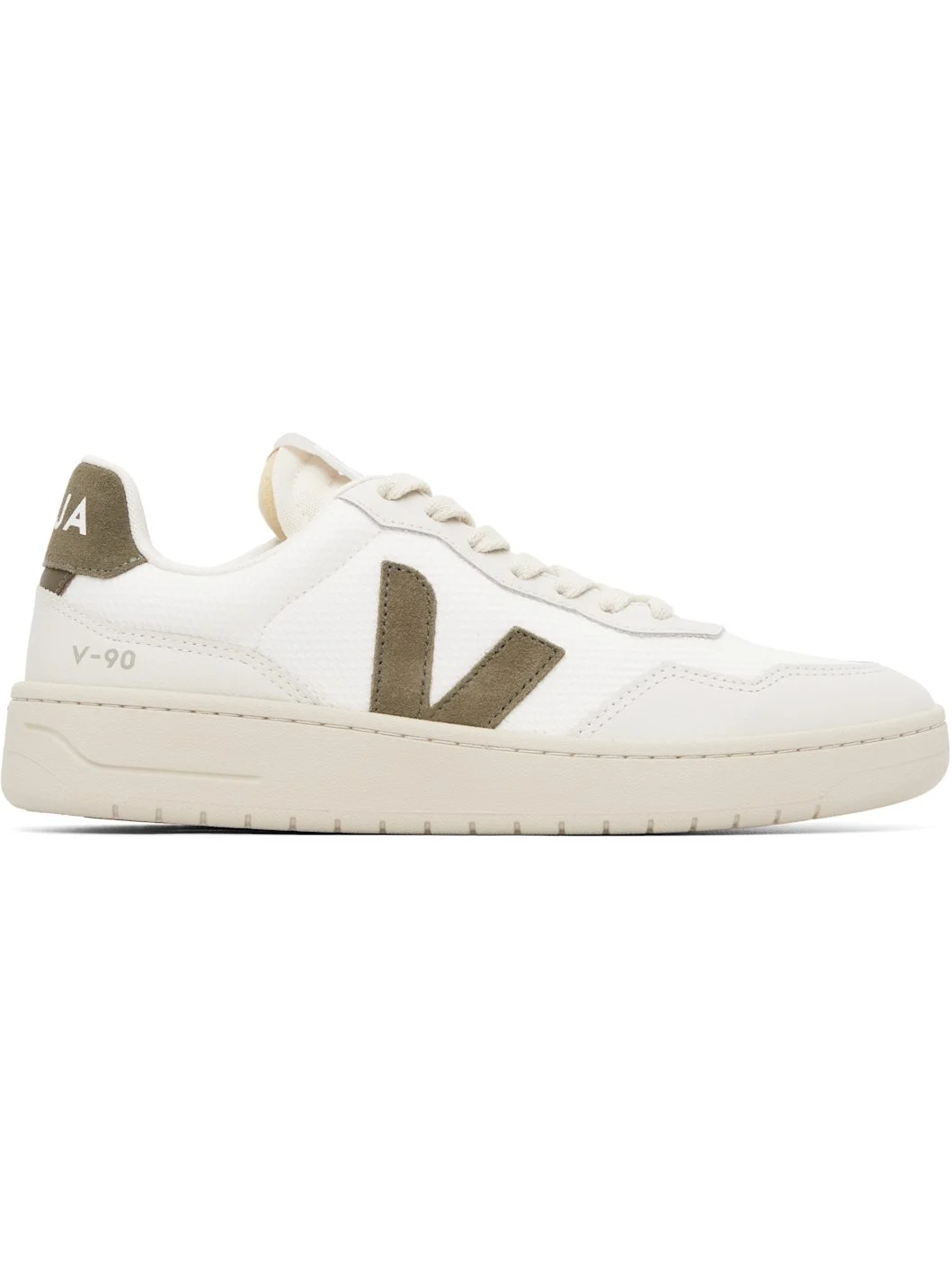 White V-90 B-Mesh Sneakers - 1