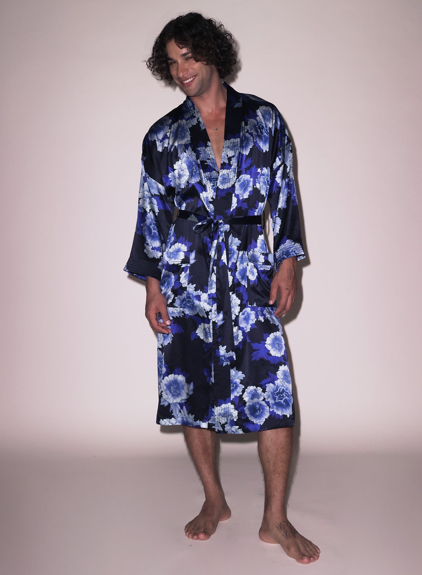 Unisex Silk Kimono - 9