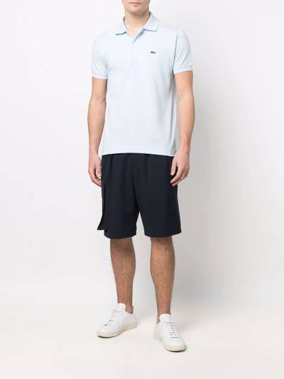 LACOSTE logo-patch polo shirt outlook