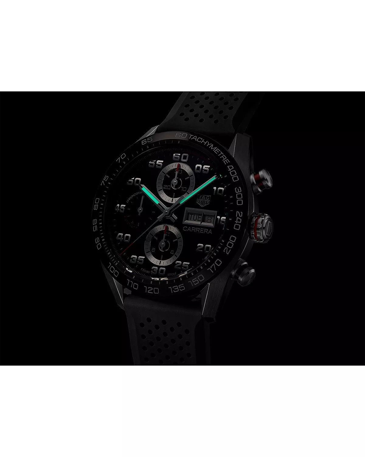 Carrera Sporty Chronograph, 44mm - 9