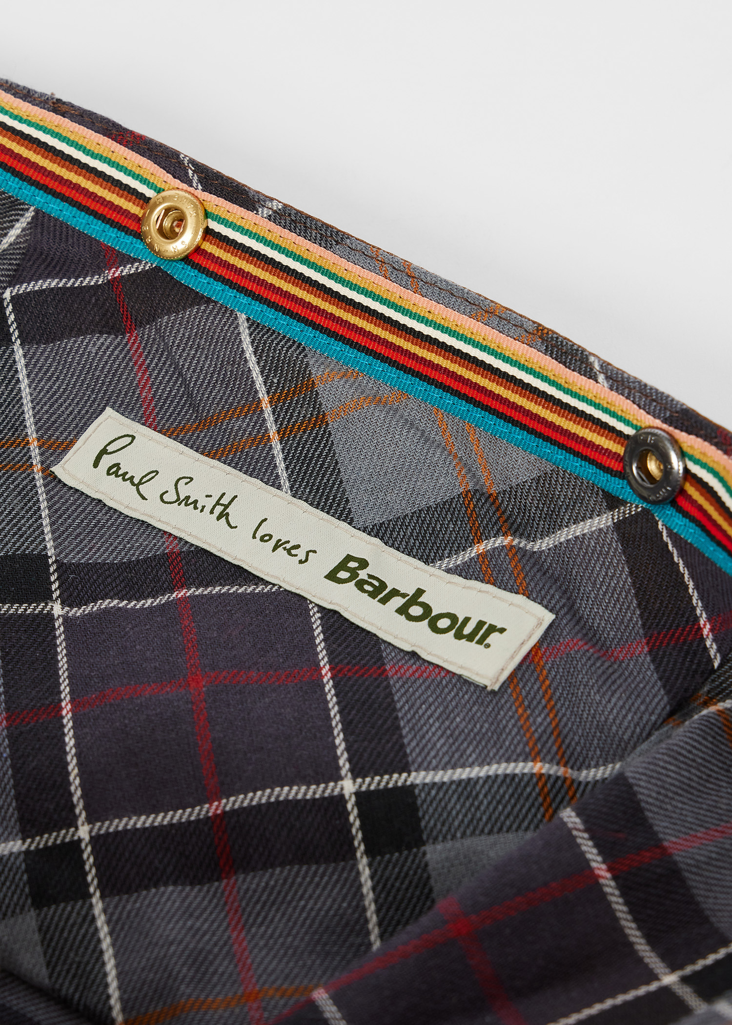 Paul Smith loves Barbour - Tan Waxed Hood - 5