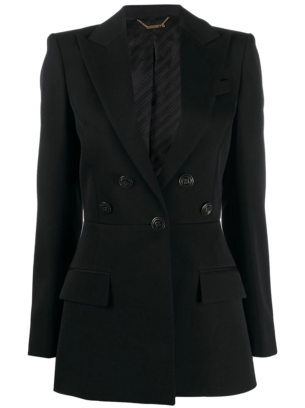 button detailed blazer jacket - 1