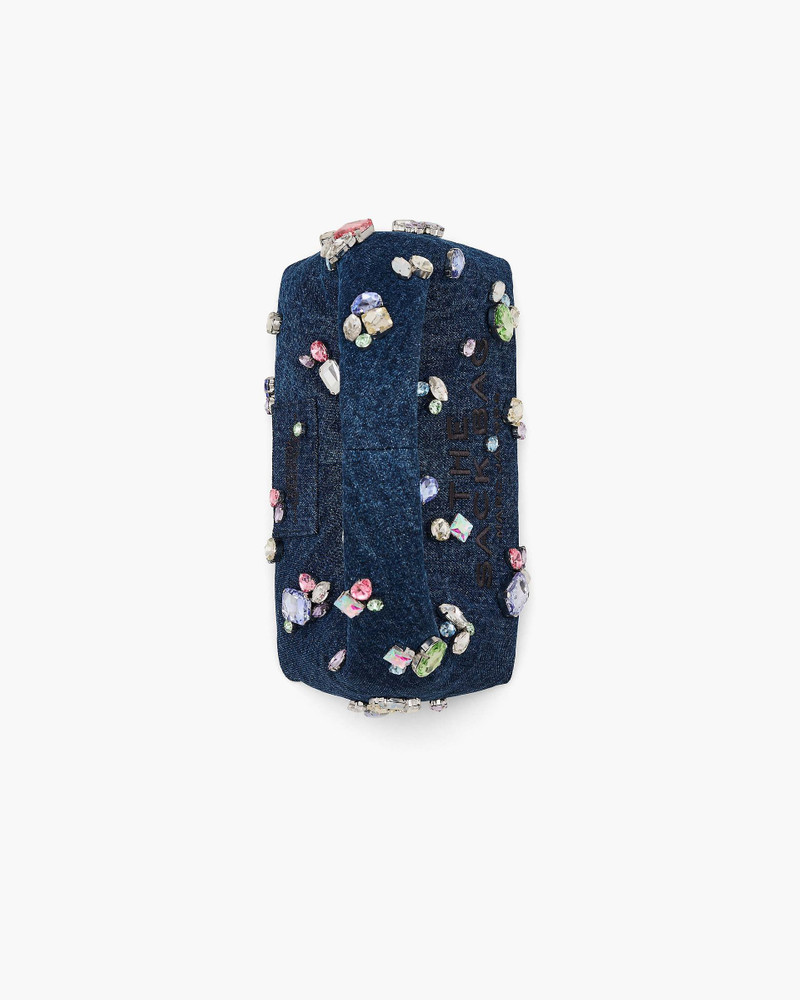 THE GEM DENIM MINI SACK BAG 6