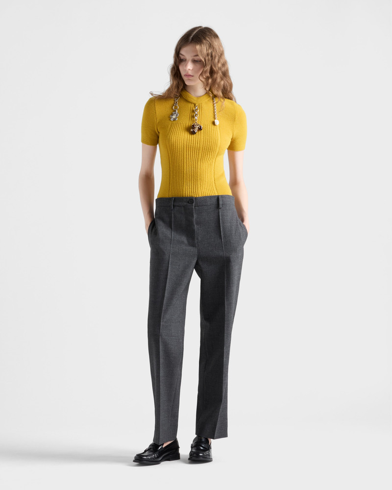 Prada Rush stitch pants outlook