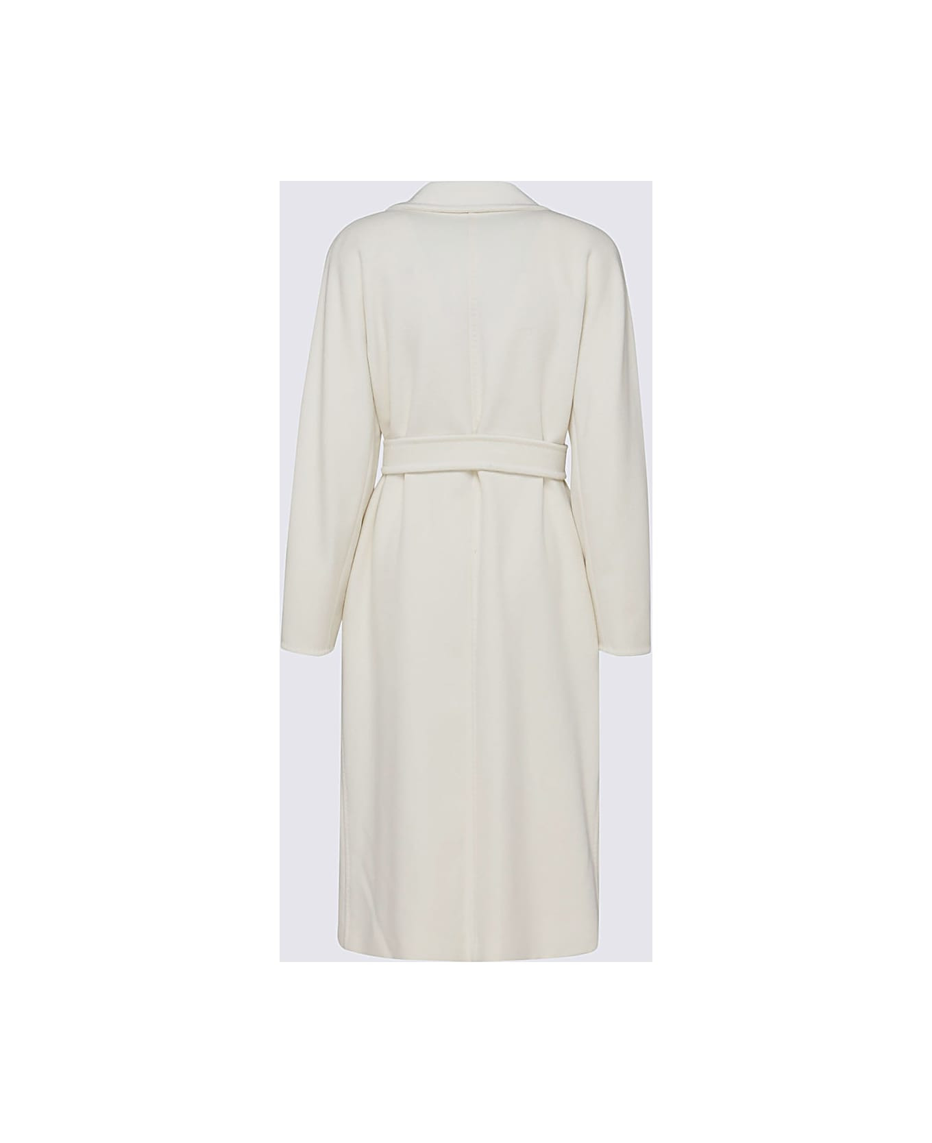 White Wool Madame Coat - 2