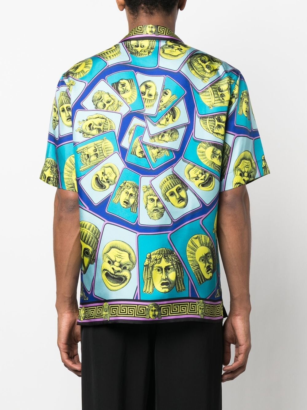 Maschera print short-sleeve shirt - 4