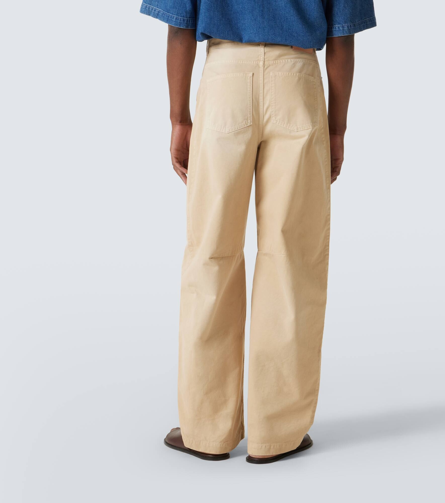 Paula's Ibiza twill barrel-leg pants - 4