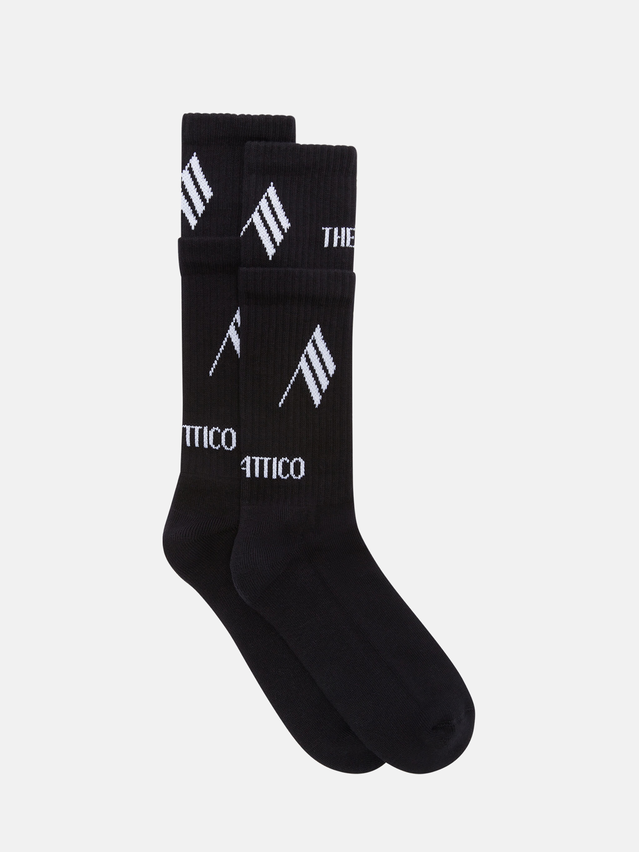 BLACK AND WHITE SOCKS - 1