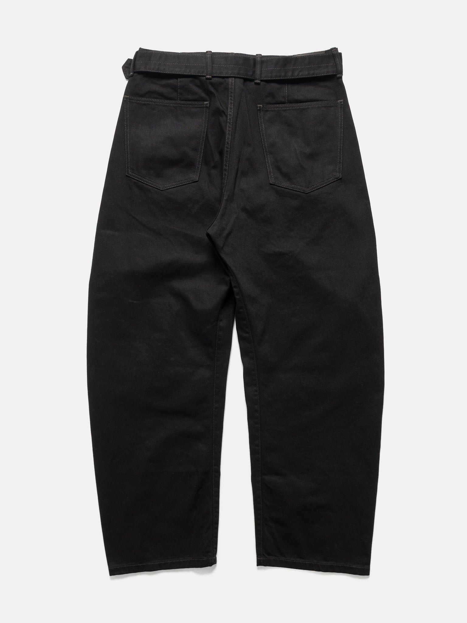 Twisted Belted Pants Black - 5