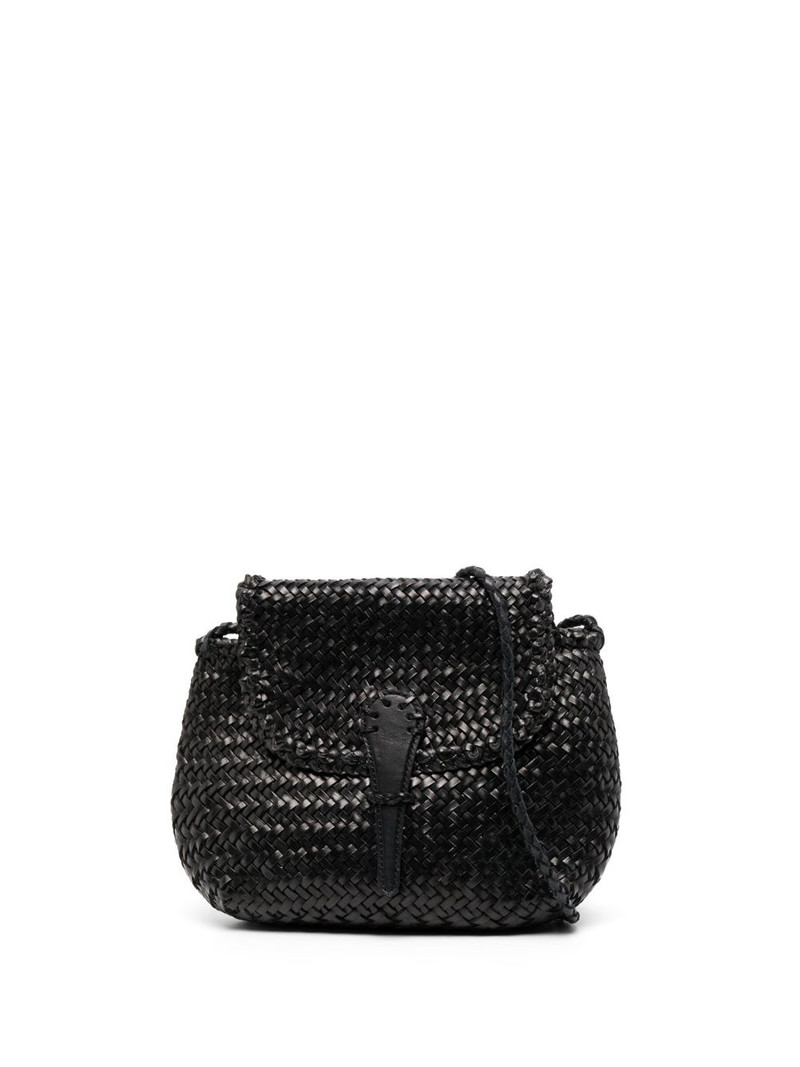 mini City woven crossbody bag 1