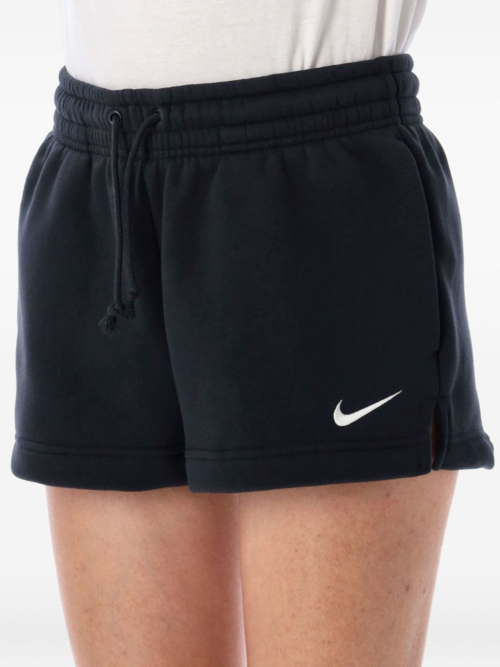fleece drawstring shorts - 3