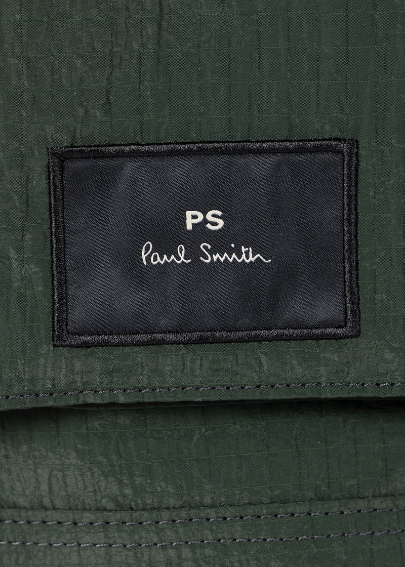 Dark Green Nylon Ripstop Backpack 3