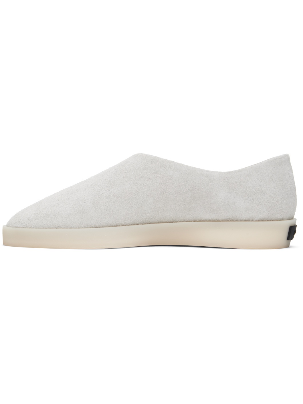 Gray Suede Mules - 3