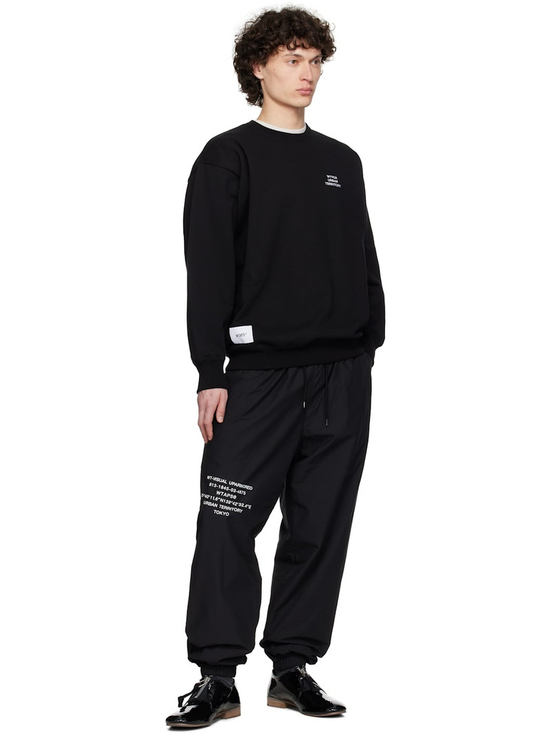 WTAPS Black WUT Sweater outlook