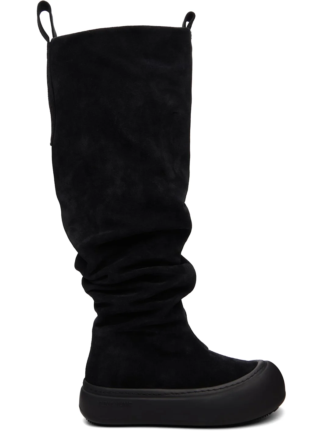 SSENSE Exclusive Black Fisherman Tall Boots - 1