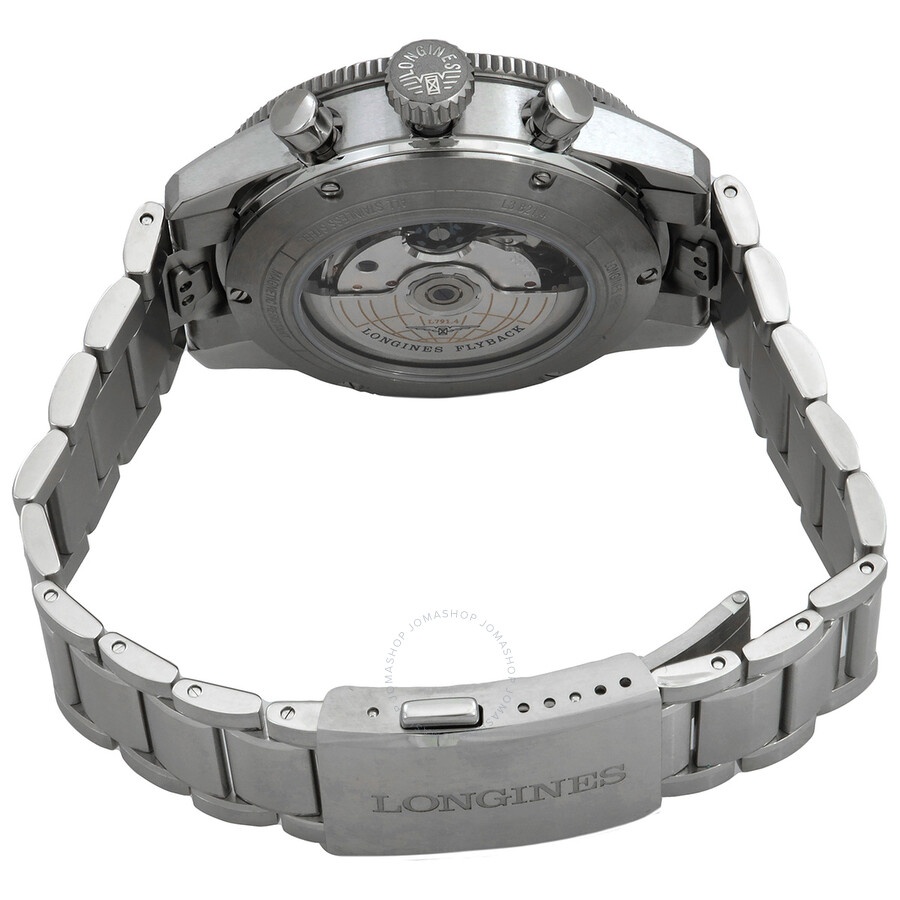 Longines Spirit Flyback Chronograph Automatic Blue Dial Men's Watch L3.821.4.93.6 - 3