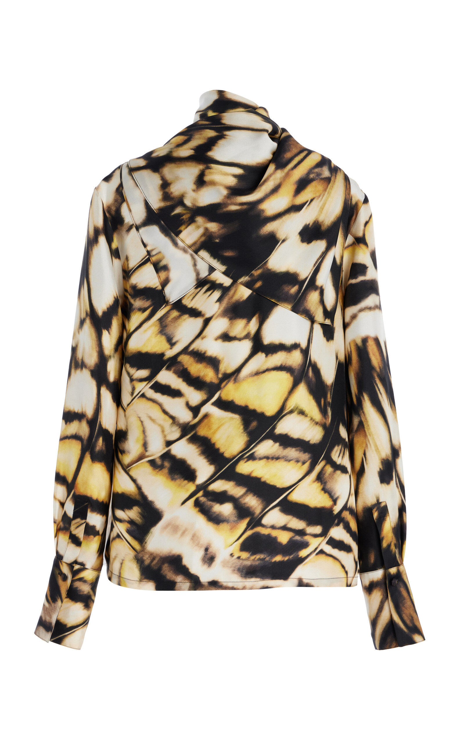 Silk Twill Top print - 3