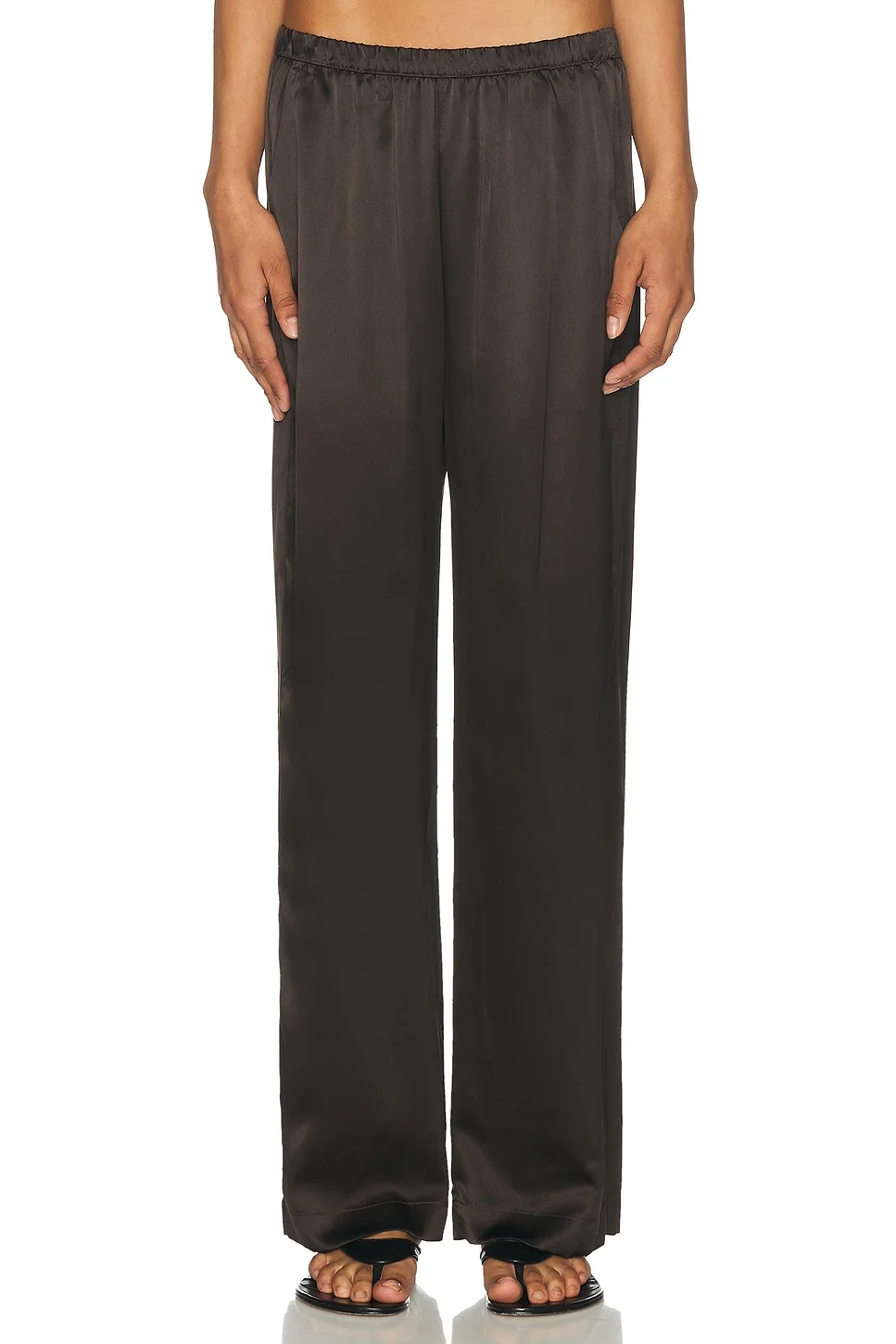 Silk Satin Everywhere Pant - 1