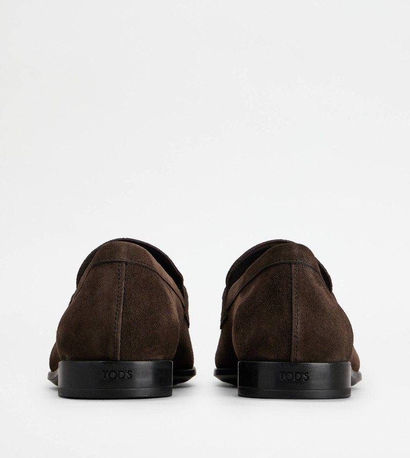 Tod's LOAFERS IN SUEDE - BROWN outlook
