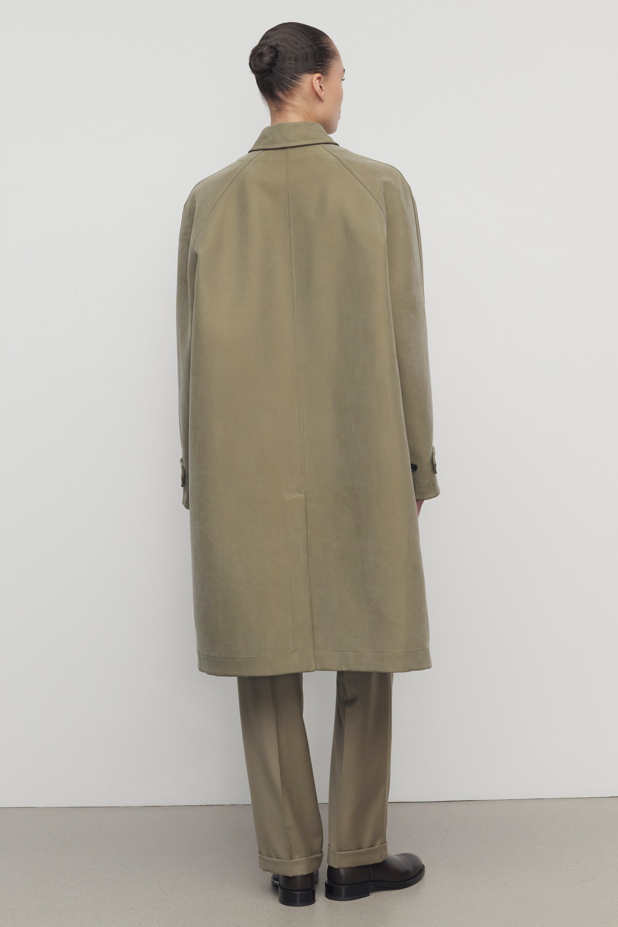 Palomar Coat in Virgin Wool and Silk - 8
